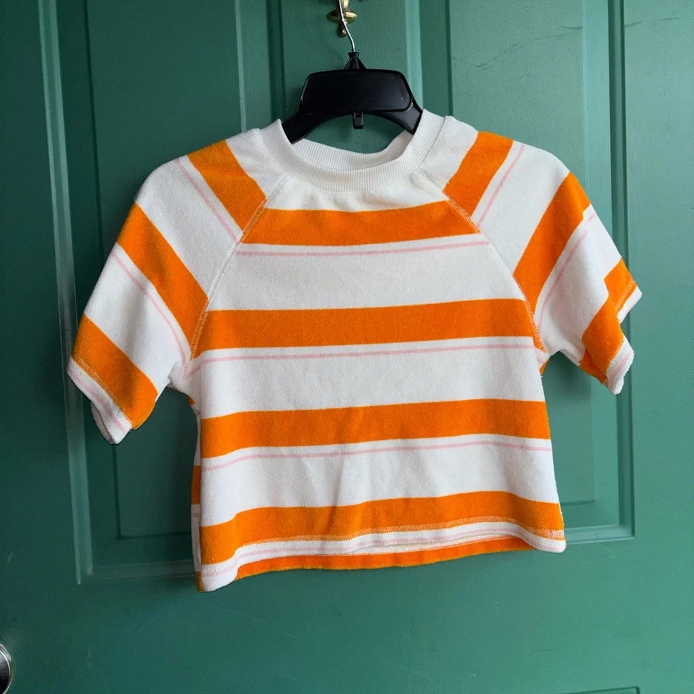Art Class sleepwear large 10/12 Cozy White and Yellow Sleepwear